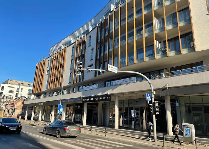 Garbary 100 White Apartment, Parking, Self Check-In 24H, Air-Conditioning