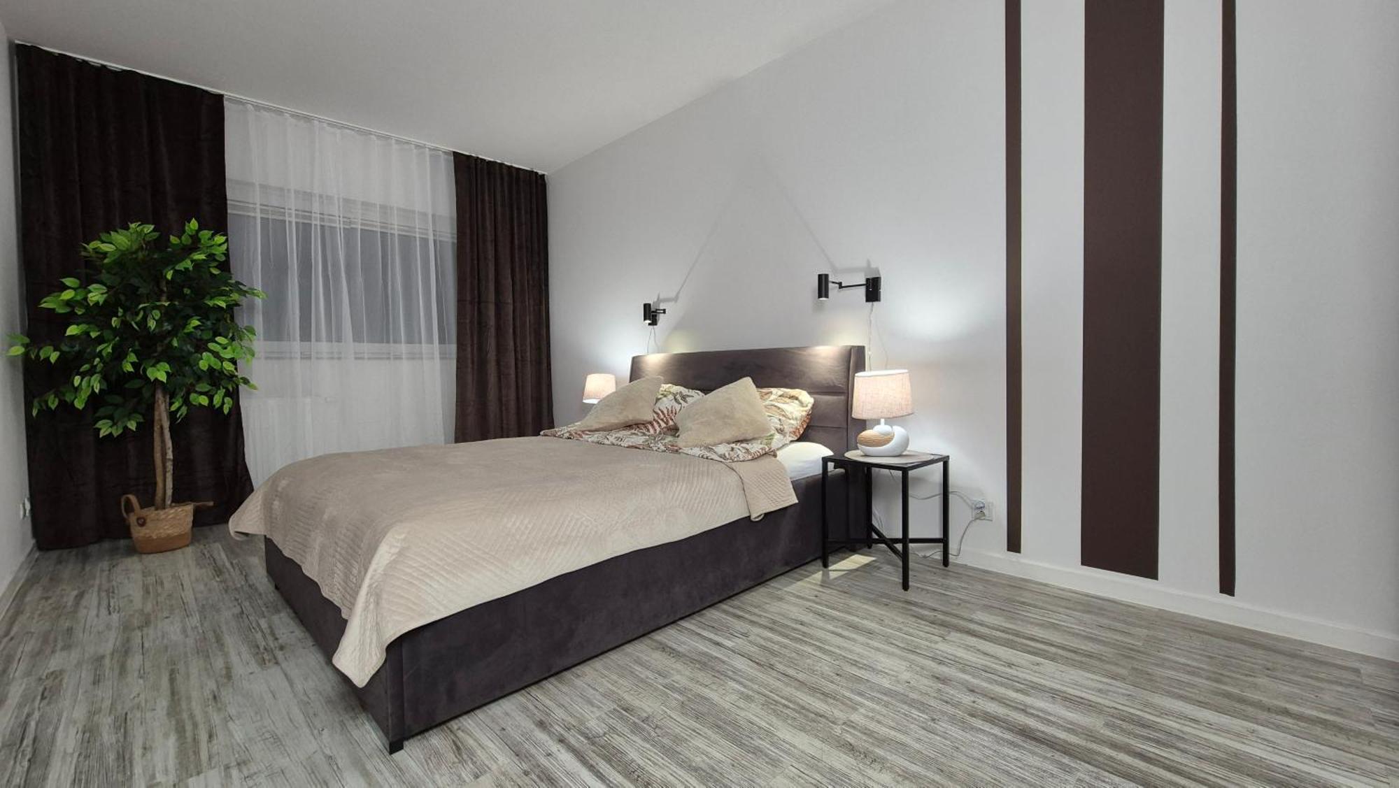 Leilighet Garbary 100 White Apartment, Parking, Self Check-in 24h, Air-conditioning Poznań