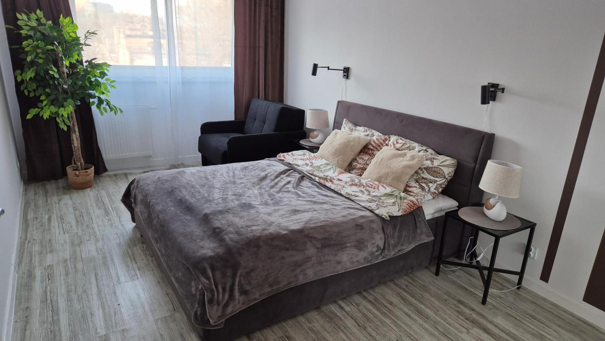 Garbary 100 White Apartment, Parking, Self Check-in 24h, Air-conditioning Apartment Poznan